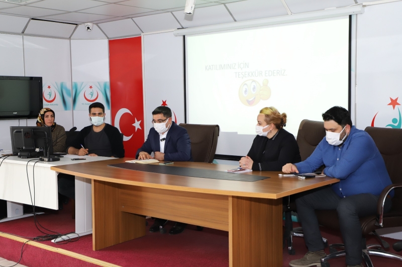 Şanlıurfa İl Sağlık Müdürlüğü Evde Bakım Ekibi 2021’de "9300"  Hastaya Hizmet Verdi.