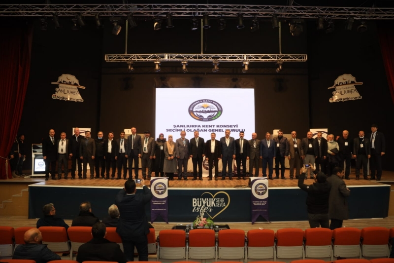 Şanlıurfa kent konseyi başkanını seçti