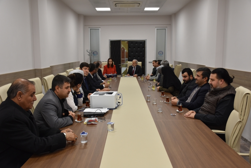 Şanlıurfa Kent Konseyinden Rektör Çelik'e Öneriler