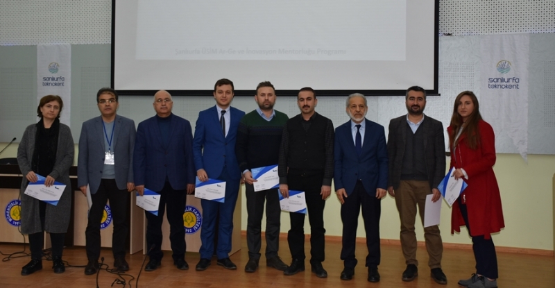 Şanlıurfa Teknokent Mentorluk Eğitimleri Sertifika Töreni Yapıldı