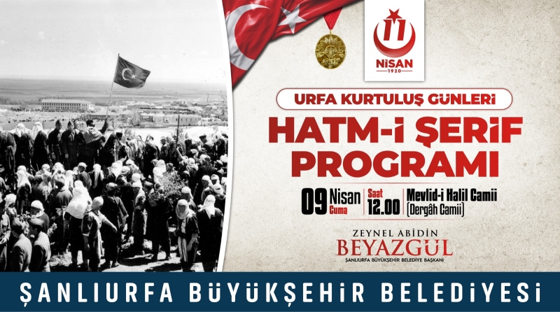 Şanlıurfa’da 11 Nisan Kurtuluş etkinlikleri