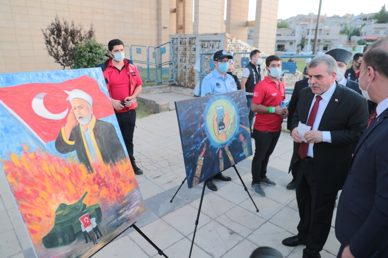 ŞANLIURFA’DA 15 TEMMUZ COŞKUYLA KUTLANDI