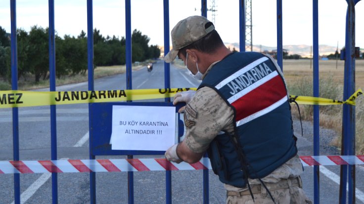 Şanlıurfa’da 62 ev karantinaya alındı