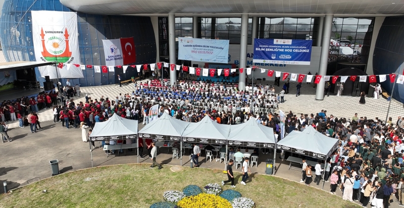 ŞANLIURFA’DA BİLİM ŞENLİĞİ COŞKUSU BAŞLADI