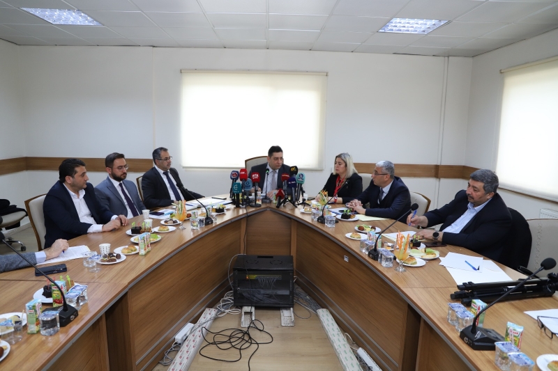 Şanlıurfa’da Bir yılda 21.836.374 Hasta muayenesi yapıldı.