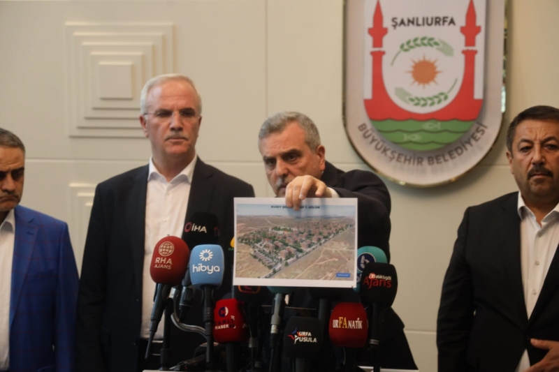 Şanlıurfa’da dar gelirliler için konut hamlesi