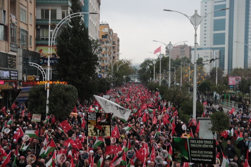 ŞANLIURFA'DA ’DUALAR FİLİSTİN İÇİN