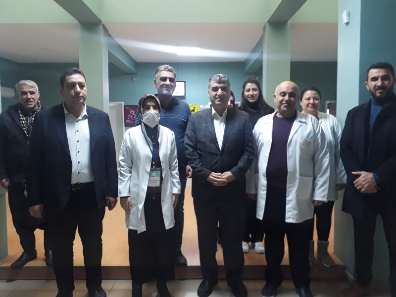 Şanlıurfa’da en az Antibiyotik yazan Hekimler ziyaret edildi.
