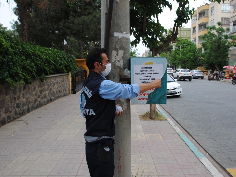 Şanlıurfa’da görüntü kirliliğine geçit verilmiyor