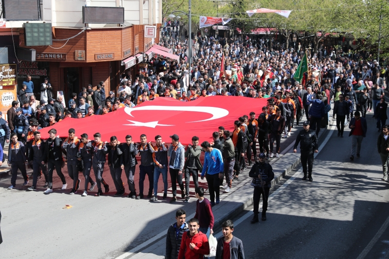 Şanlıurfa'da On Binler Tek Yürek Oldu Kurtuluş İçin Yürüdü