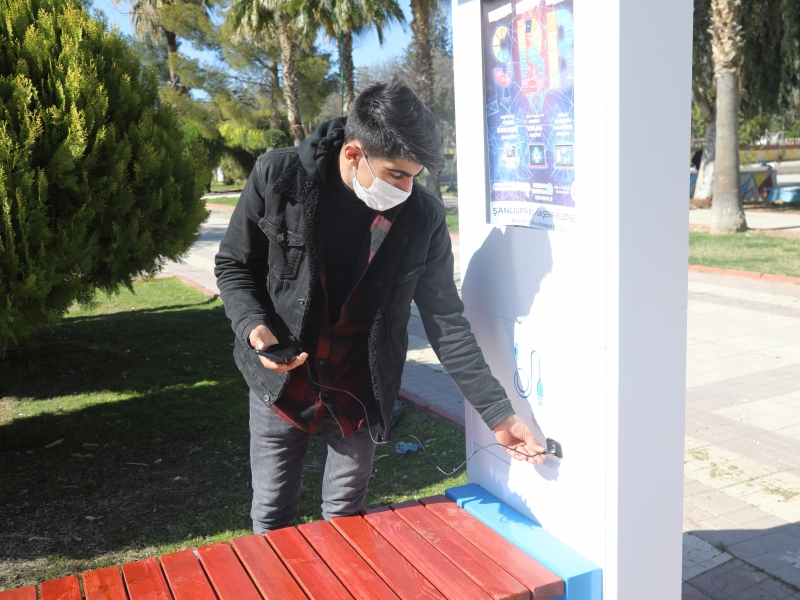 Şanlıurfa’da ″Şarj eden akıllı bank″ uygulaması hizmete girdi