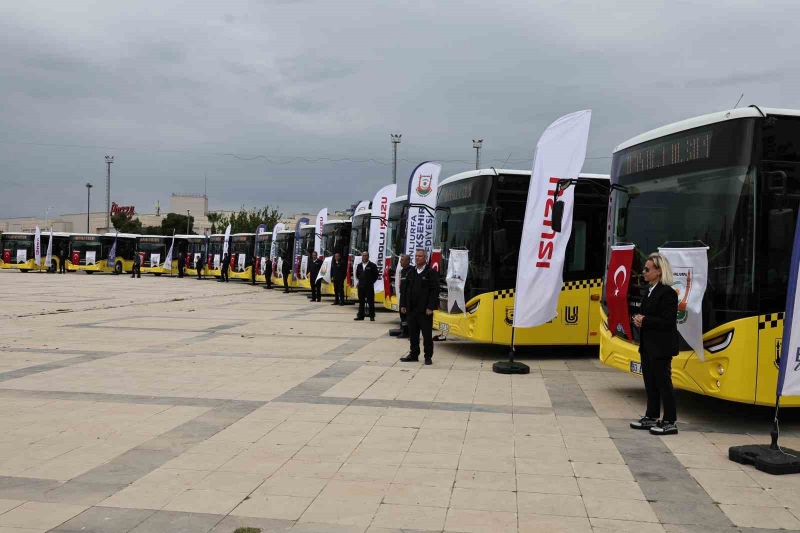 Şanlıurfa’da şehir içi ulaşıma takviye: 25 yeni otobüs hizmete alındı