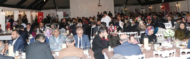 Şanlıurfa’da Şehit Aileleri Ve Gaziler Onuruna Yemek Verildi