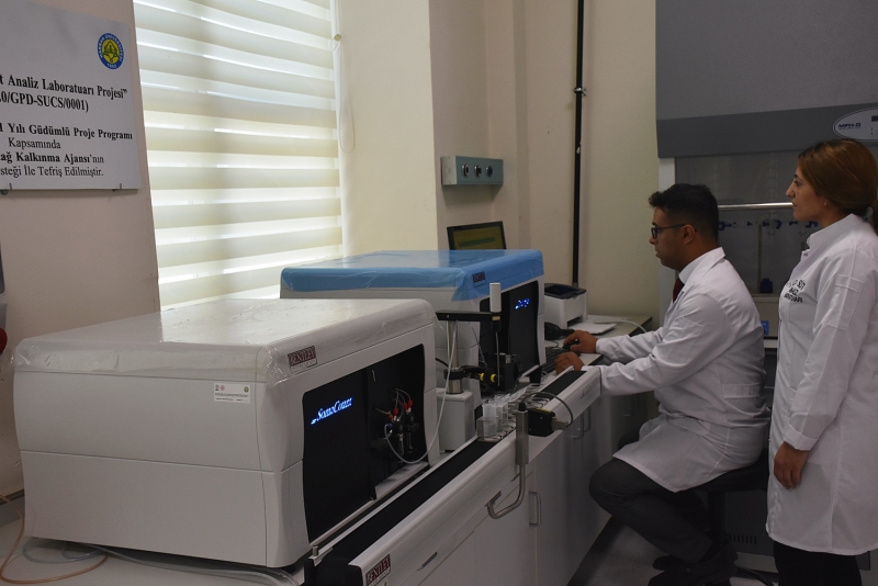 Şanlıurfa’da Tam Donanımlı Çiğ Süt Analiz Laboratuvarı, HRÜ’de Kuruldu