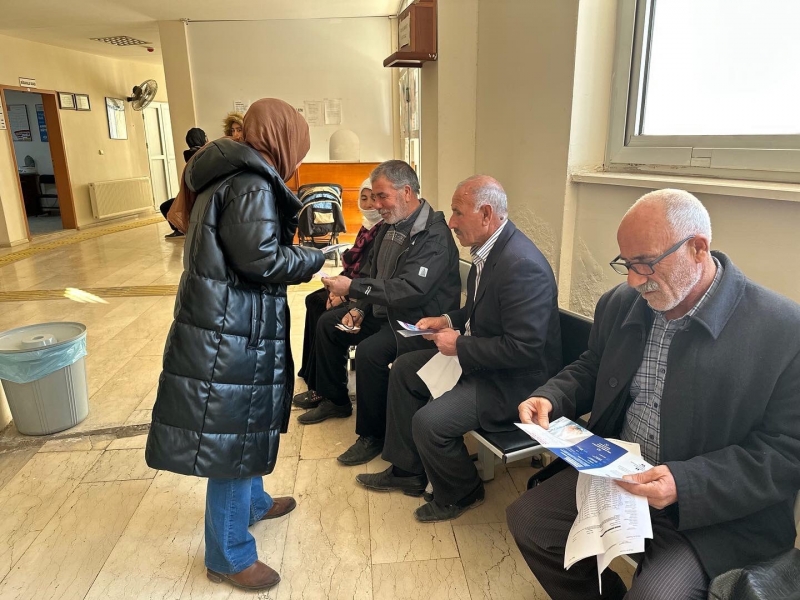 Şanlıurfa’da “Veremsiz Bir Türkiye”  için çalışmalar yapıldı.