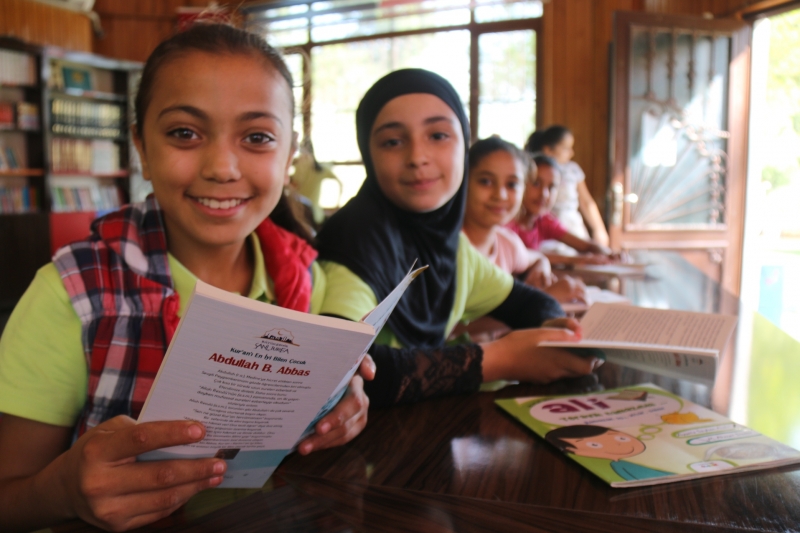 ŞANLIURFALI ÇOCUKLARDAN TÜM TÜRKİYE'YE MESAJ: OKUMAK GÜZELDİR