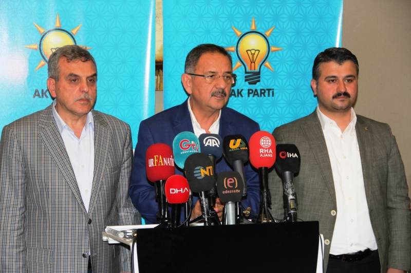 “ŞANLIURFA’MIZ VE BÖLGEMİZ İÇİN ÇOK VERİMLİ TOPLANTILAR GERÇEKLEŞTİRDİK”