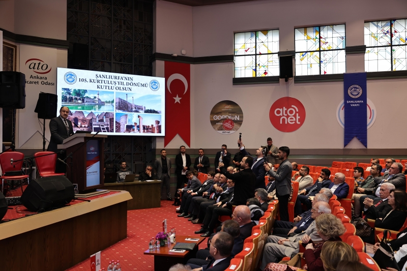 ŞANLIURFA’NIN 105 YILLIK KURTULUŞ GURURU BAŞKENT’TE YAŞATILDI