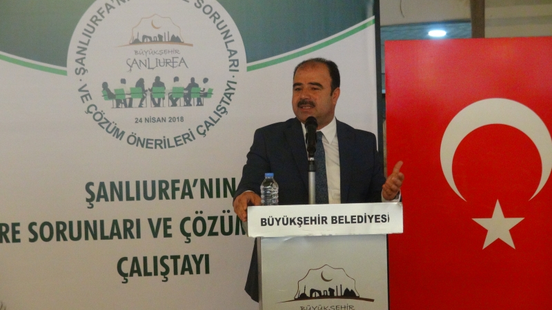 Şanlıurfa’nın Çevre Sorunları Çalıştay’da Ele Alındı