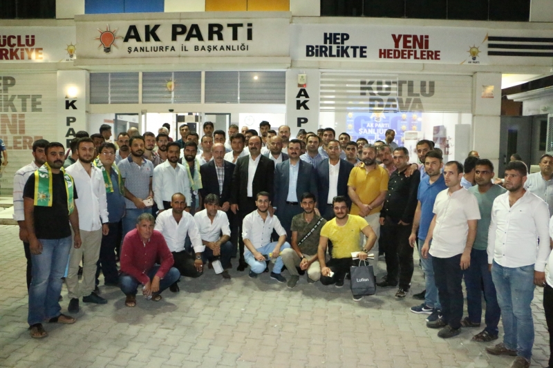 Şanlıurfalı Gençler Malazgirt'e Uğurlandı