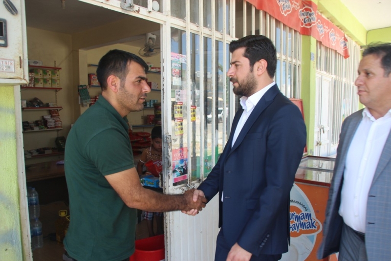 Sedat Ertürk Hilvan Ve Siverek’te Destek Turunda