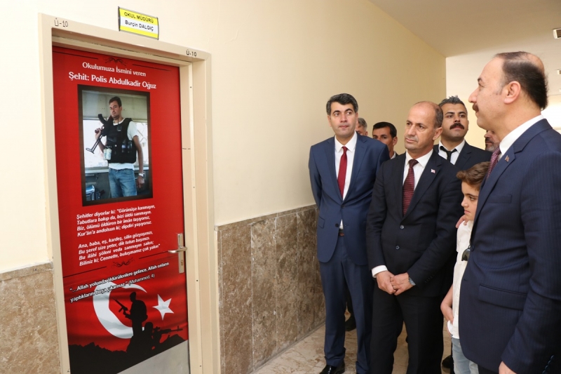 Şehit Abdülkadir Oğuz, Adını Taşıyan Okulda Anıldı