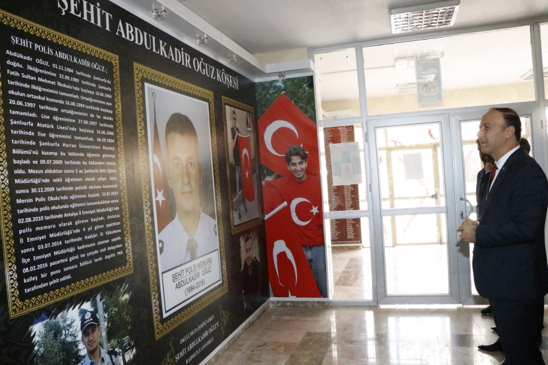 Şehit Abdülkadir Oğuz’un Adı Okulda Yaşatılacak