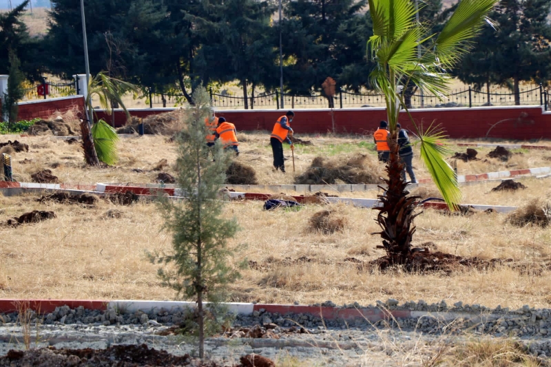 Şehitliğe 15 dönümlük park