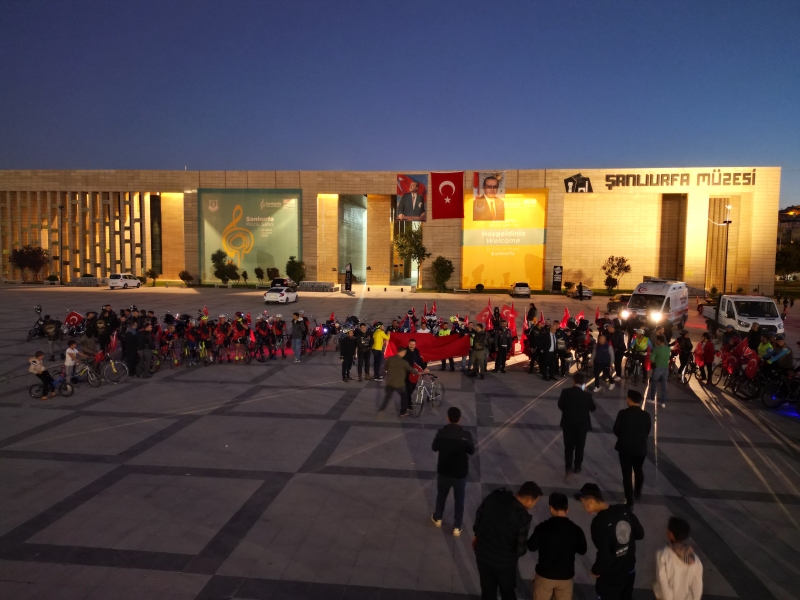 “ŞİDDETE YOL VERME, BİSİKLETE YOL VER”