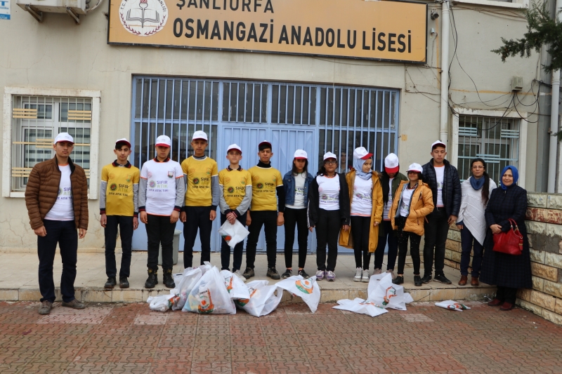 'SIFIR ATIK TİMİ' GÖREV BAŞINDA