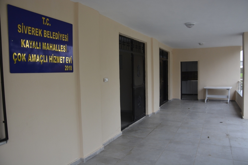 Siverek 3 kırsal mahallede ‘Çok Amaçlı Hizmet Evi’ne kavuştu