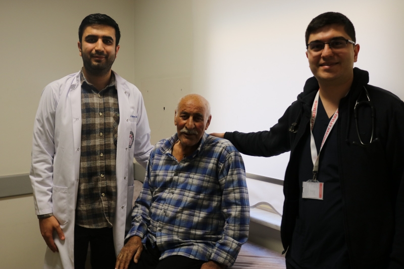 Siverek Devlet Hastanesinde Erken Müdahale hayat kurtardı.