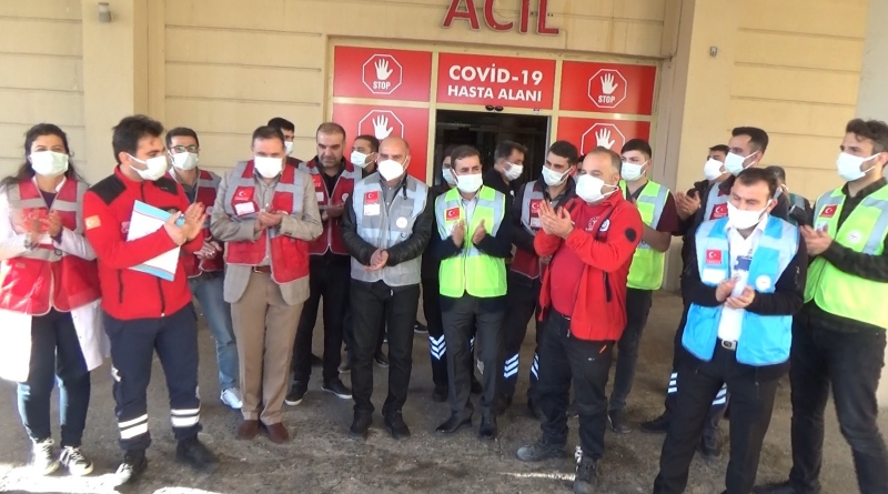 Siverek Devlet Hastanesi’nde Yangın Tatbikatı Yapıldı.