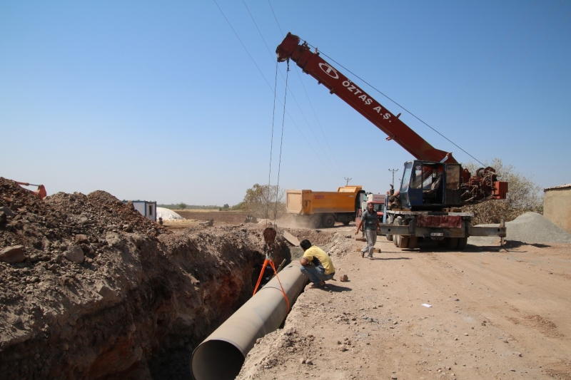 Siverek içme Suyu Arıtma Tesisinde Çalışmalar Hızla ilerliyor