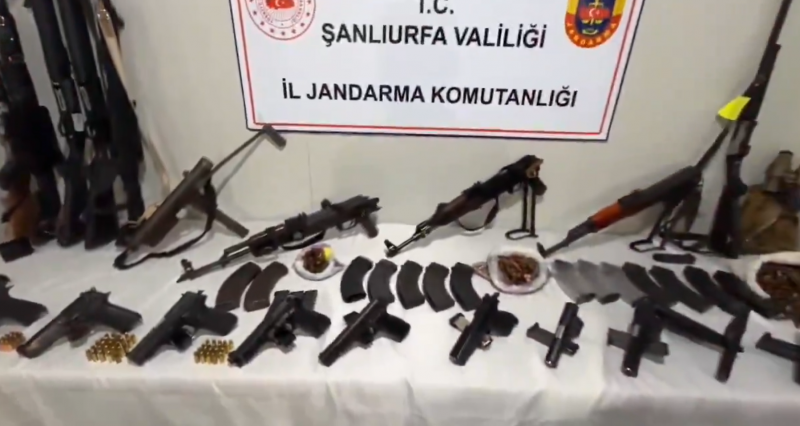 Siverek’te silah kaçakçılığı operasyonu: 10 gözaltı