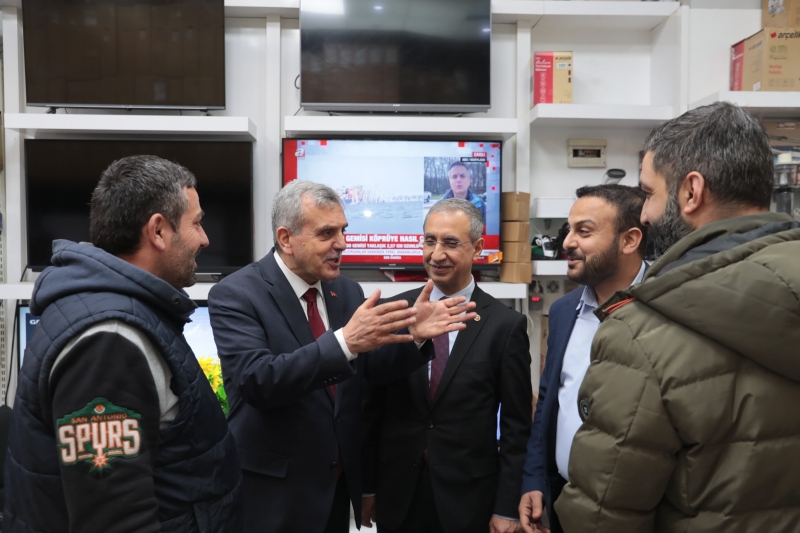 SPOT PAZARI ESNAFINDAN BAŞKAN BEYAZGÜL’E “USTALIK DÖNEMİNİZ HAYIRLI OLSUN”