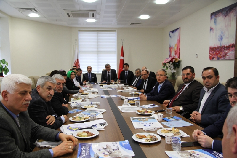 STK TEMSİLCİLERİ HARRAN TIP HASTANESİNDE TOPLANDI