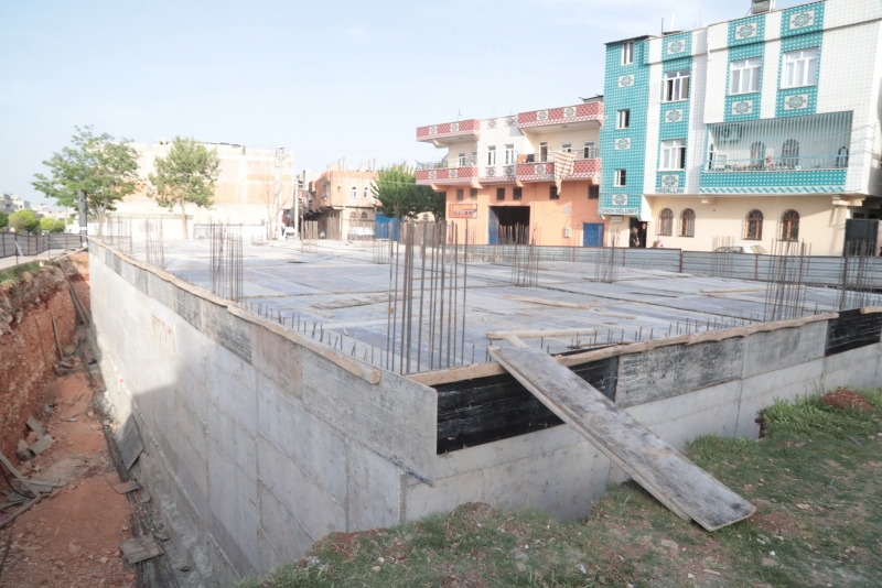 SÜLEYMAN ŞAH GENÇLİK MERKEZİ YÜKSELİYOR.