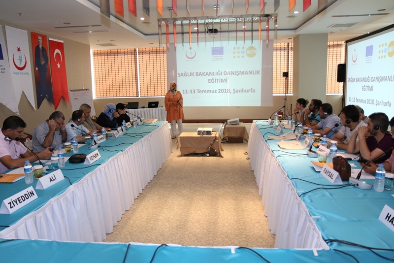 Suriyeli sağlık çalışanlarına yönelik üreme sağlığı eğitimi verildi.