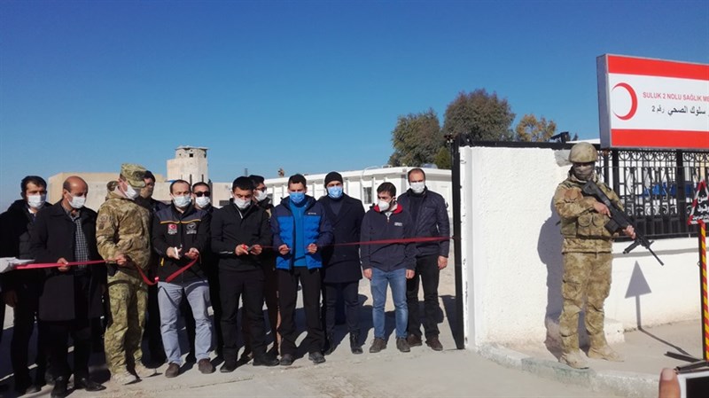 Suriye’nin Suluk bölgesinde yeni sağlık merkezi kuruldu