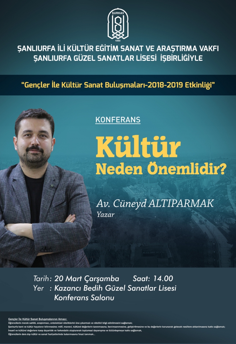 Şurkav'dan Kültür Konferansı