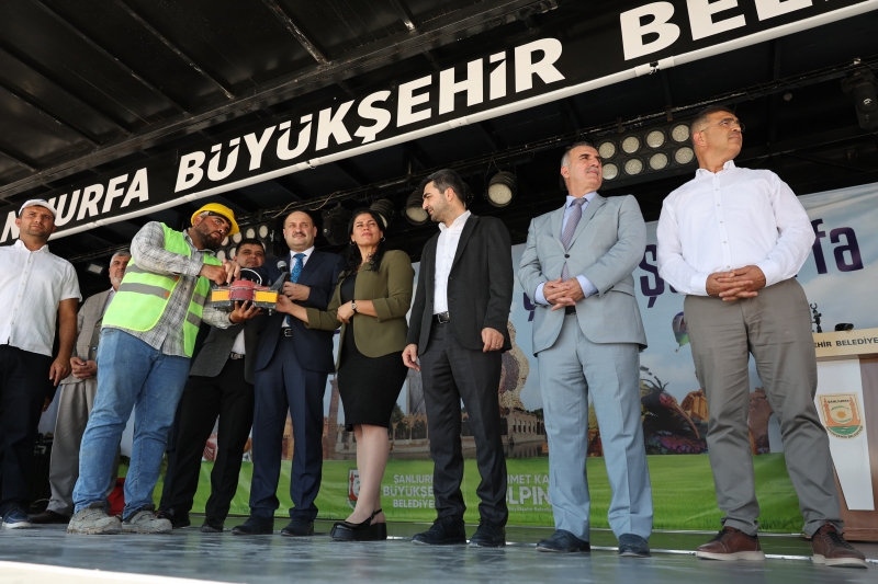 SURUÇ’TA 427 MİLYON TL’LİK ATIK SU ARITMA TESİSİ’NİN TEMELİ ATILDI