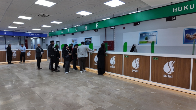 ŞUSKİ ABONE İŞLERİ DAİRESİ BAŞKANLIĞI YENİ HİZMET BİNASINA TAŞINDI