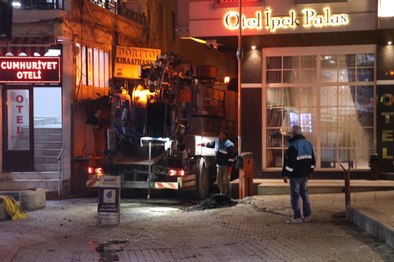 ŞUSKİ EKİPLERİ HAFTA SONU YİNE SAHADAYDI