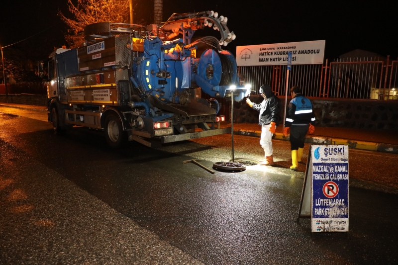 ŞUSKİ EKİPLERİ TAM KADRO SAHADA ÇALIŞMALARINI SÜRDÜRÜYOR