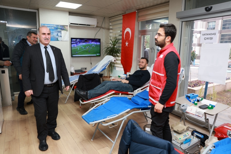 ŞUSKİ’DEN ANLAMLI KAN BAĞIŞI KAMPANYASI