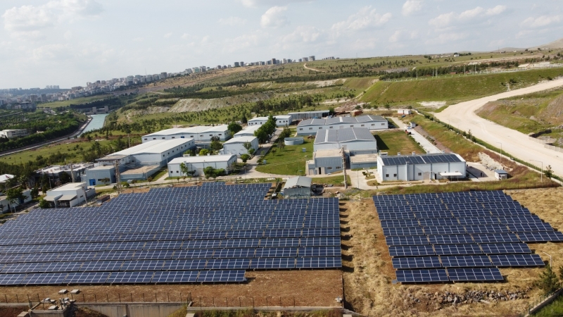 ŞUSKİ’DEN BÜYÜK TASARRUF, GES İLK KEZ ÇATILARDA UYGULANDI