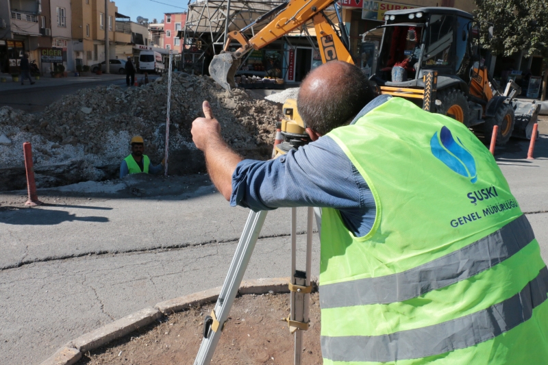 ŞUSKİ’DEN ŞANLIURFA’NIN ALT YAPISINA KALICI ÇÖZÜMLER