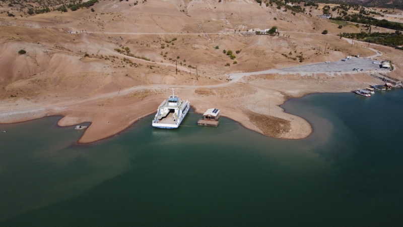 TAKORAN’DA LİMAN İNŞAATINDA SONA GELİNDİ