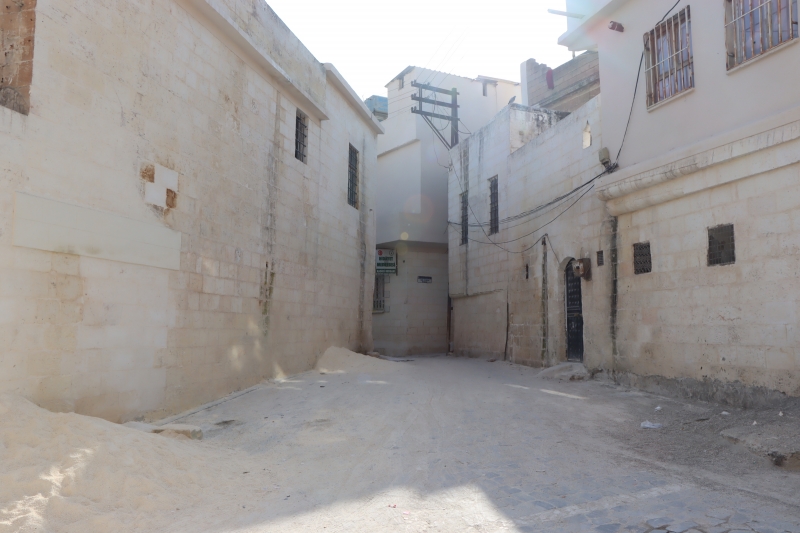 TARİHİ URFA SOKAKLARINDA RESTORASYON ÇALIŞMALARI SÜRÜYOR